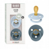 Bibs Colour symetrické cumlíky kaučuk 2 ks Baby Blue / Petrol