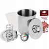 Hrniec na šunku - Háčik 3kg set teplomer vrecia korenia (Hrniec na šunku - Háčik 3kg set teplomer vrecia korenia)