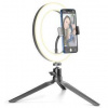 Svetlo Cellularline Selfie Ring s LED osvětlením pro selfie fotky a videa černý (ELFIERINGK