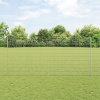 Euro plot s 10 stĺpikmi sivý 1,4x10 m oceľ