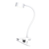 Solight WO3001-W Stolná nabíjacia LED lampička 2W, 210lm, 3CCT, IP20, stiemateľná, clip, biela