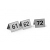 Hendi Informačná tabuľka s číslom, HENDI, Čísla 61-72, 50x35x(H)40mm