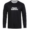 pánske termoprádlo - tričko HORSEFEATHERS RILEY TOP Black L