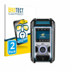 2x BROTECT Displayschutz-Folie pro Makita DMR115 (2x čirá ochranná fólie BROTECT pro Makita DMR115)