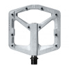 Pedále Crankbrothers Stamp 2 Raw Silver Large