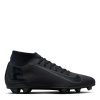 Nike Mercurial Superfly 10 Club Adults Firm Ground Football Boots Black/Green 10.5 (45.5)