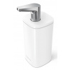 Dávkovač Simplehuman mýdla a desinfekce Pulse - 295 ml, bílá ocel