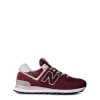 New Balance 574 Womens Shoes Wine GB 4 (36.5)