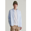 KOŠEĽA GANT REG CLASSIC POPLIN GINGHAM SHIRT LIGHT BLUE
