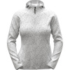Stedman Bunda s kapucí Lux Knit Fleece Jacket Women na zip, pletená, fleecová, dámská COT055560u4901-light grey S Melír šedá světlá