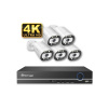 Techage IP - 5 kamerový set 8 MPx BULLET-WLI 3 TB pevný disk S káblami