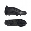 Futbalové kopačky adidas čierne so syntetickou ponožkou, veľkosť 36 2/3
