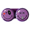 OPTIPAK LIMITED Ozdobné púzdro Smiley - Fialové