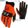 Fox Dirtpaw glove, neon oranžová, L