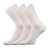 Boma Zdrav Unisex zdravotné ponožky - 3 páry BM000000627700101267 biela 46-48 (31-32)