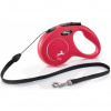 Flexi Classic NEW S lanko 5 m červené 12 kg