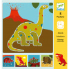 Djeco Šablóny na kreslenie, Dinosaury