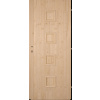 Hrdinka Palubkové dveře Quatro plné - střed Materiál: smrk, Orientace: Levé, Šířka: 90 cm