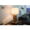 Dizajnová stolová lampa Roots 70cm béžová