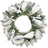 LAALU Vianočný veniec – snehová kráľovná, 30 cm