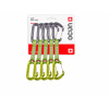 Ocún Hawk QD wire PA 16mm 10cm 5-pack Barva: Green