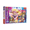 Trefl Zoznámte sa s mocnými šteňatami Paw Patrol/Tlapková patrola 41x27,5 cm v krab. 100 dielov