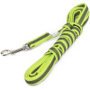 Julius K9 Supergrip Color & Grey Training Leash Neon - tréningové vodítko s rukoväťou, neónovo žlté - 300cm/14mm