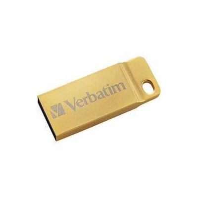 Verbatim USB flash disk, USB 3.0 (3.2 Gen 1), 64GB, Metal Executive, Store N Go, zlatý, 99106, USB A