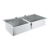 GROHE K800 31585SD0 Kuchynský Dvojdrez s automatickým odtokom 1024x560 mm, nerez GRO 31585SD0