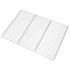 vidaXL Grilovacia mriežka s rukoväťami obdĺžniková 50x35 cm z nehrdzavejúcej ocele - Strieborná - 277381-294118