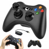 Bezdrôtový ovládač pre Microsoft Xbox 360 čierny