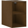 Mexen Box-A, otvorená skrinka s policou 30 cm, orech, 91AX2-0300-470-0-86