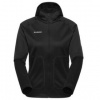 Mammut CRAG ML HOODED JACKET WOMEN Čierna M