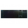 Logitech Mechanical Gaming Keyboard G915 LIGHTSPEED Wireless RGB - GL Tactile - CARBON - US INT'L - 2.4GHZ/BT 920-008910