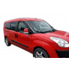 Deflektory okien pre FIAT DOBLO II 5D 2010-up (+OT) 4ks (predné + zadné)