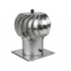 Komínový nadstavec Prodmax z hliníka 26,5 x 26,5 cm, priemer 150 cm
