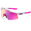 100% SPEEDCRAFT SL - Polished Translucent Grey - Purple Multilayer Mirror Lens
