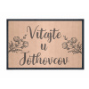 GDmatsEU | rohožka personalizovaná - vítajte