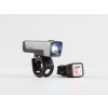 Bontrager Ion Comp R/Flare R City Bike Light Set Metalická tmavá strieborná