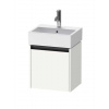 Duravit Ketho.2 Umývadlová skrinka, 44x43x34 cm, 1 dvierka, pánty vpravo, matná biela K25070R18180000
