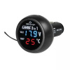 Voltmeter digitálny s teplomerom a USB 2,1Ah, 74063