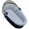 Baby Nellys Bavlnená vložka do kočíkov/koše s penovým matracom jeans