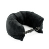 BASIC Solier multifunkčný čierny cestovný vankúšik 2v1