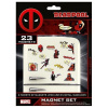 Marvel – Deadpool Comics – magnety 23 ks