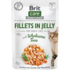 Kapsička kočičí Brit Care Cat Fillets in Jelly with Wholesome Tuna 85 g