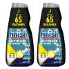 Finish Ultimate gel do myčky Lemon 2 x 650 ml