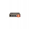 Tenda TEG1005D 5-portový gigabitový ethernetový prepínač, 10/100/1000Mbps, kov (TEG1005D)