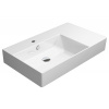 GSI KUBE X keramické umývadlo 80x47 cm, s odkladacou plochou vpravo, biela ExtraGlaze SPH 9456111