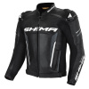 Kožená bunda na motocykel SHIMA Bandit čierna XL