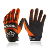Motocrossové rukavice FOX oranžové